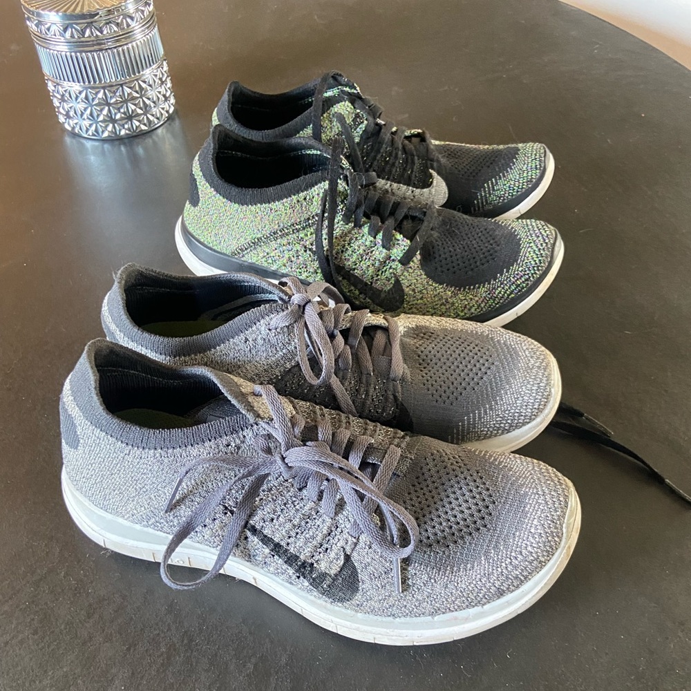 2 pair Nike free flyknit 4.0